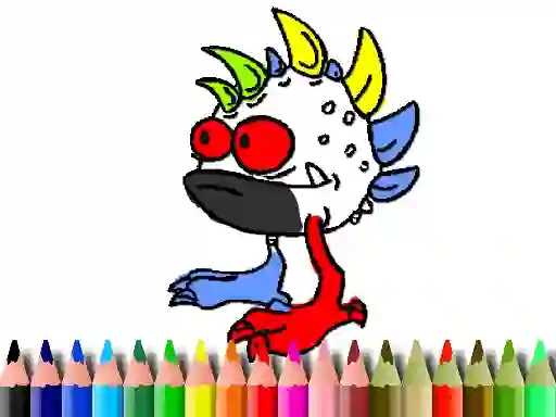 Hra Back To School: Halloween Coloring Book online