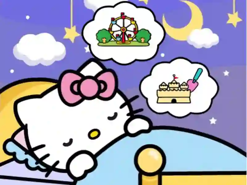 Hra Hello Kitty Good Night online