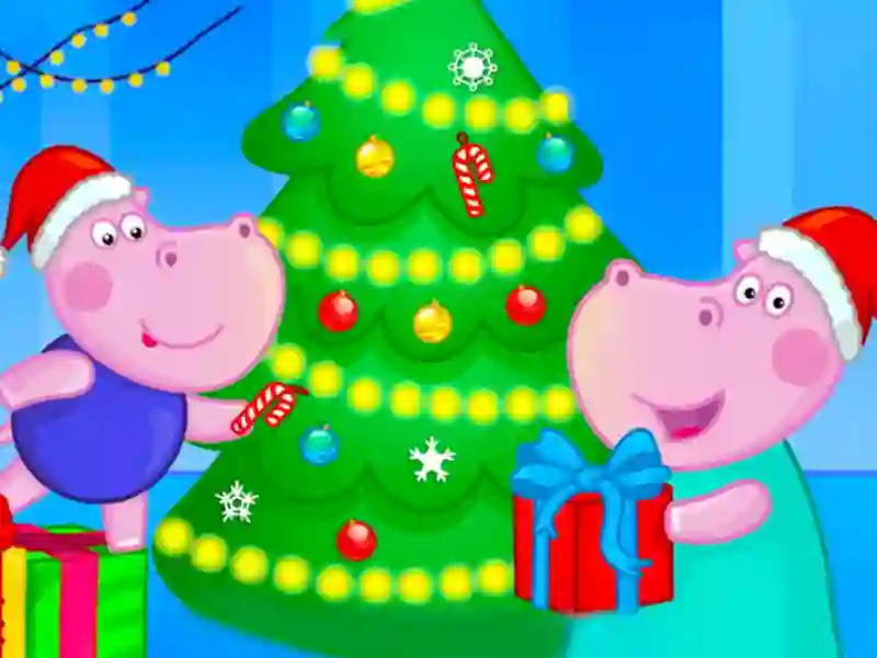 Hra Hippo Christmas Calendar online
