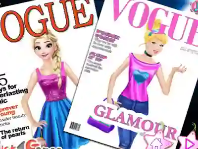 Hra Princesses On Vogue Cover online