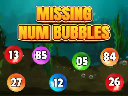 Hra Missing Num Bubbles 2 online