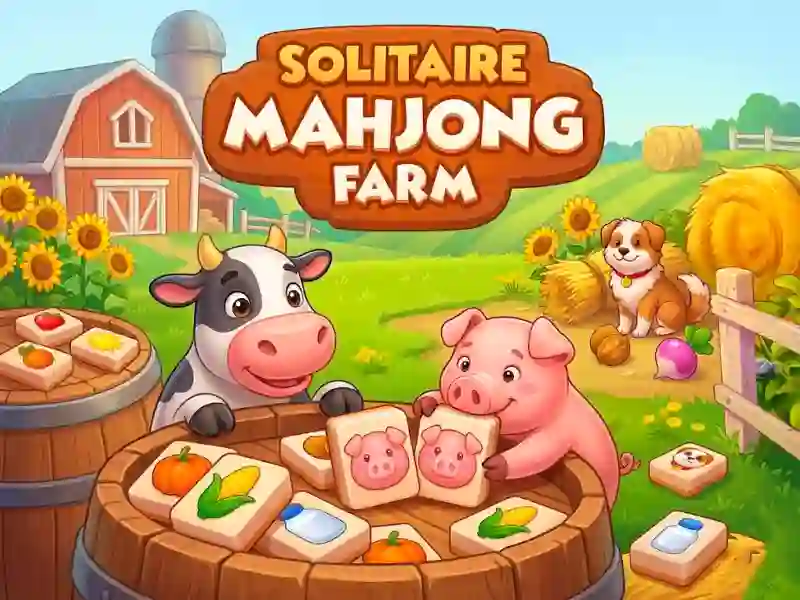Hra Solitaire Mahjong Farm online