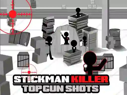 Hra Stickman Killer Top gun Shots online