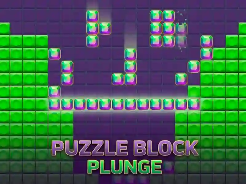 Hra Puzzle Block Plunge online