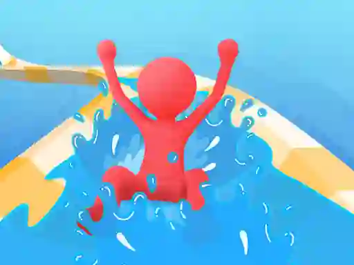 Hra Waterpark Slide Race online