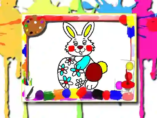 Hra Easter Coloring Book online