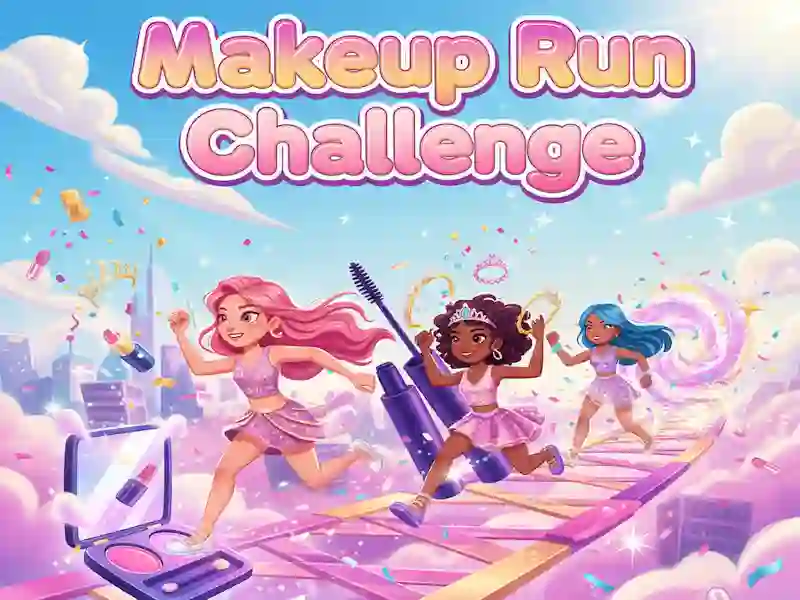 Hra Makeup Run Challenge online