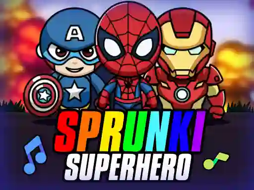 Hra Sprunki SuperHero online