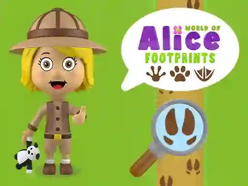 Hra World of Alice Footprints online