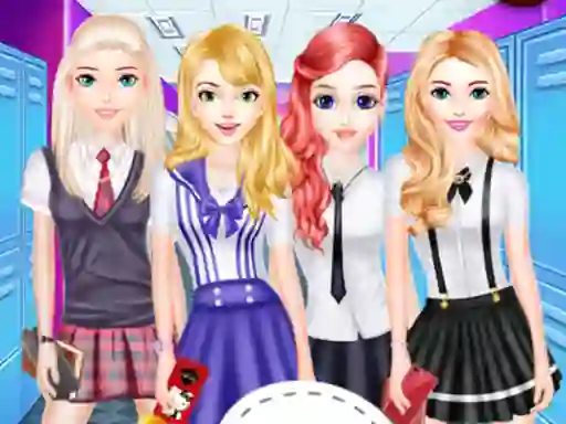 Hra Girls School Fashion online