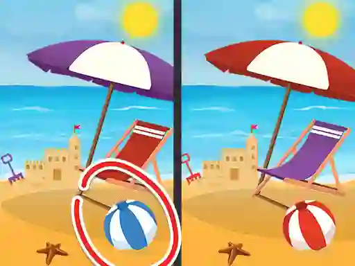 Hra Spot The Difference Seasons online