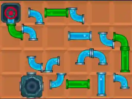 Hra Connect the Pipes 2d online