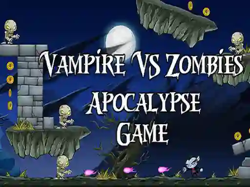 Hra Vamp kid vs The Zombies apocalipse online