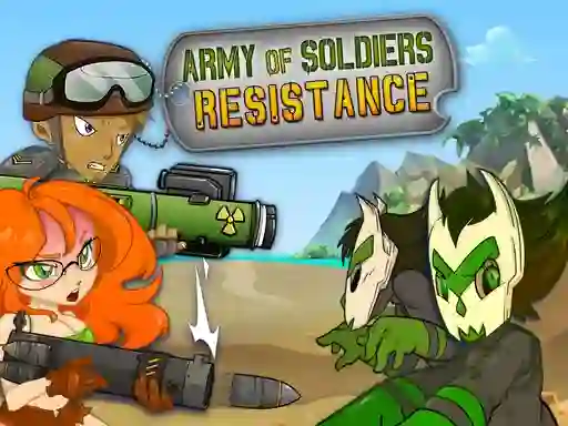 Hra Army of Soldiers Resistance online