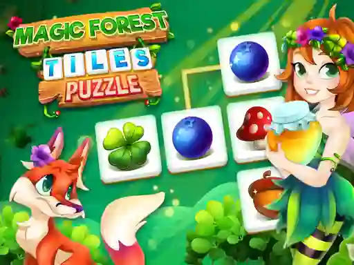 Hra Magic Forest Tiles Puzzle online