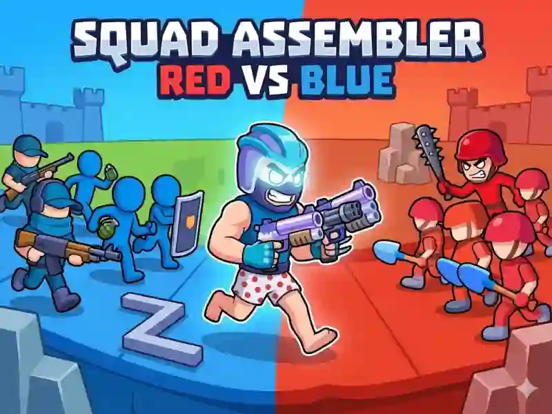 Hra Squad Assembler Red Vs Blue online