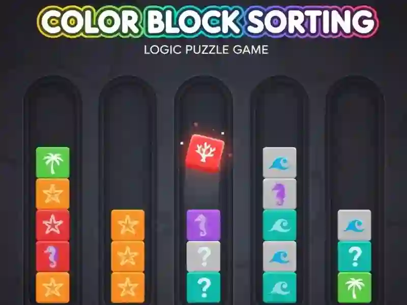Hra Color Block Sorting online