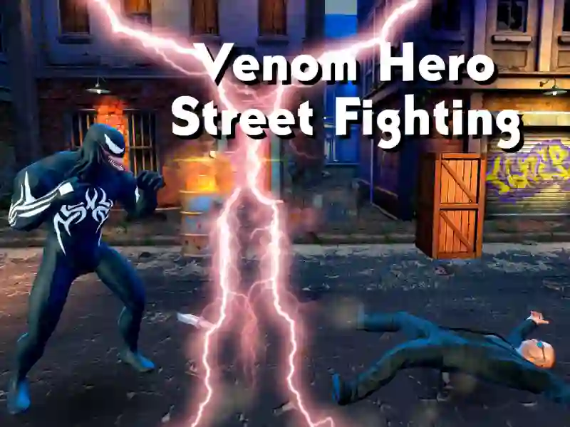 Hra Venom Hero Street Fighting online