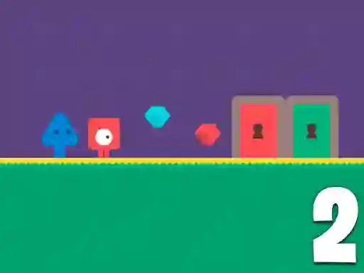 Hra Red and Blue Adventure 2 online