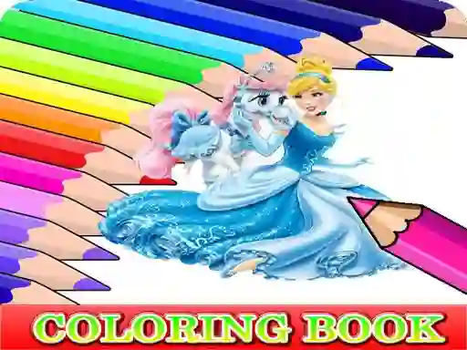 Hra Coloring Book for Cinderella online