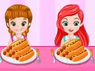 Hra Princess Hotdog Eating Contest online