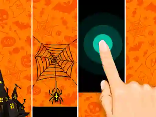 Hra Halloween Magic Tiles online