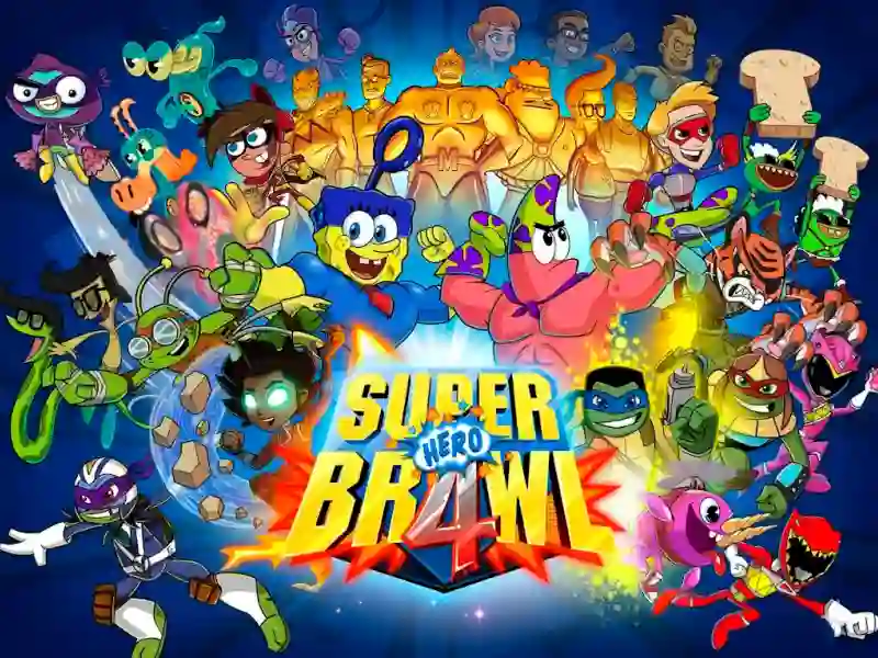 Hra Super Hero Brawl 4 online