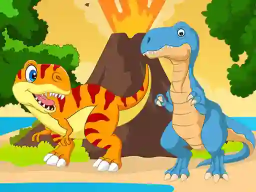 Hra Dino Jigsaw online