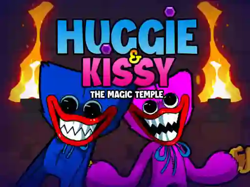 Hra Huggie & Kissy The Magic Temple online