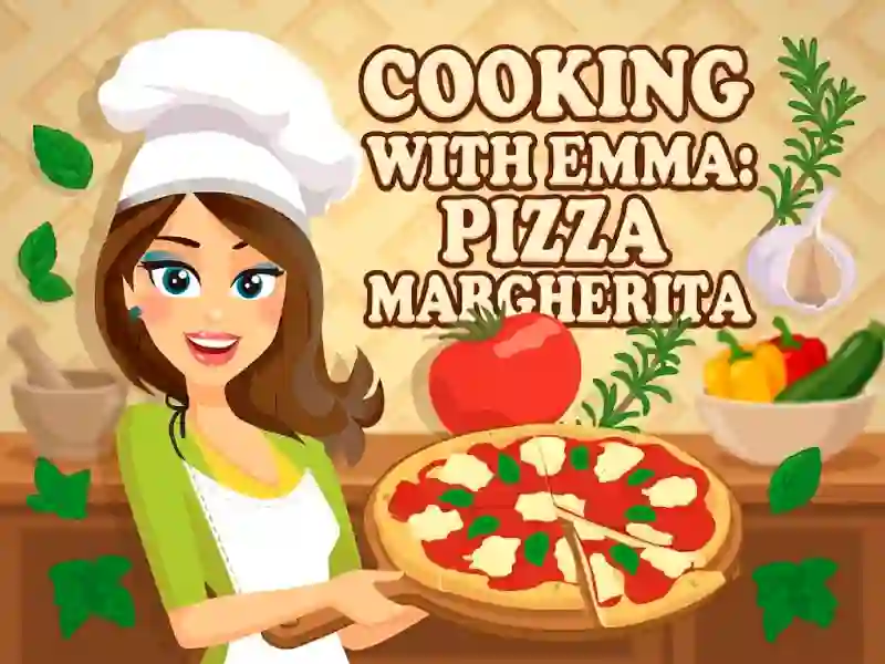 Hra Cooking with Emma Pizza Margherita online