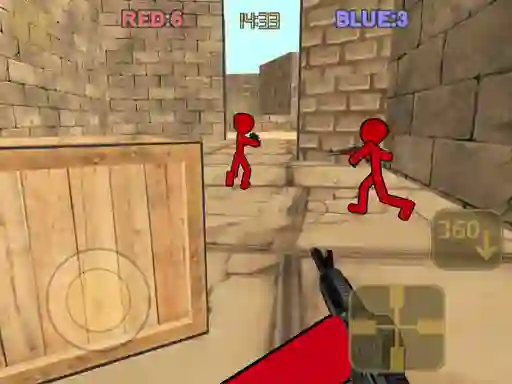 Hra Stickman Counter Terror Shooter online