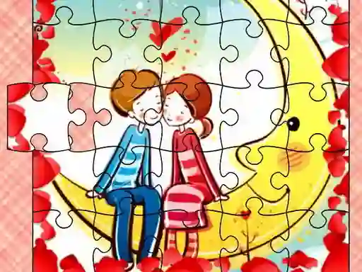 Hra Loving Couple Jigsaw online