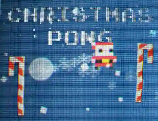 Hra Christmas Pong online
