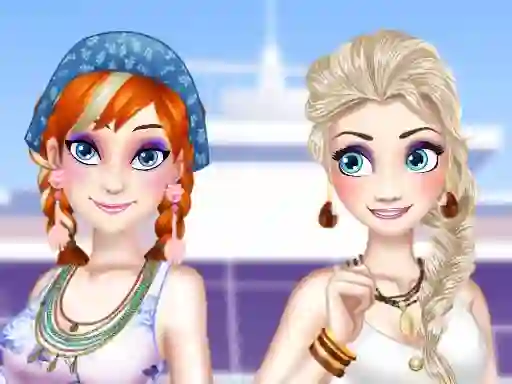 Hra Ella and Anna Spring Break online