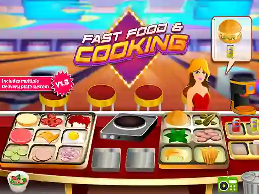 Hra Fast Food & Cooking online
