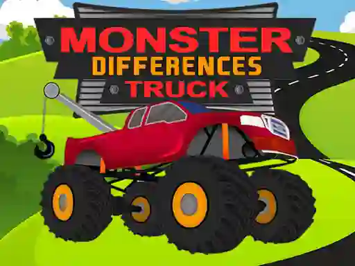 Hra Monster Truck Differences online
