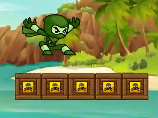 Hra Green Ninja Run online