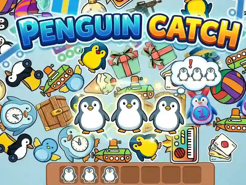 Hra Penguin catch online