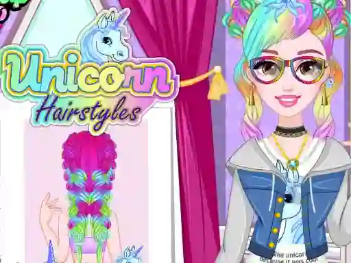 Hra Unicorn Hairstyles online