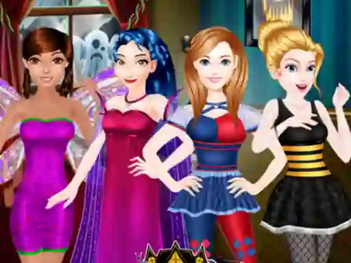 Hra Royal Halloween Party Dress Up online