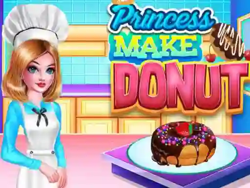 Hra Princess Make Donut online