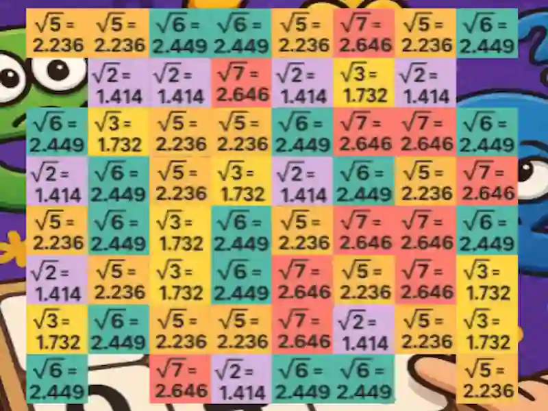 Hra Tricky Square Roots online