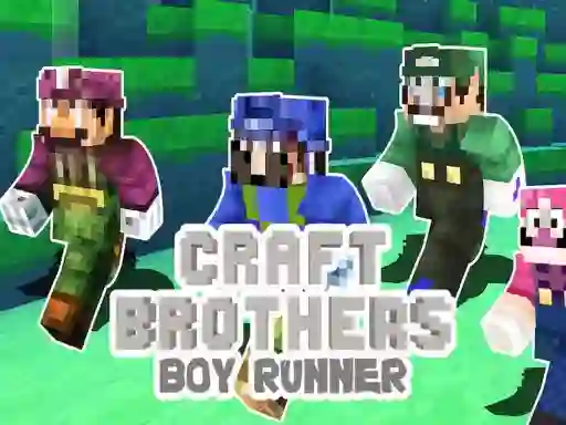 Hra Craft Bros Boy Runner online