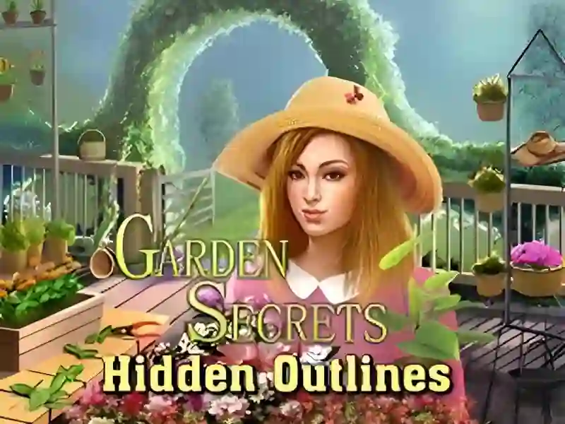 Hra Garden Secrets Hidden Objects by Outline online