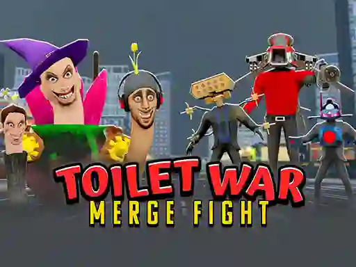 Hra Toilet War: Merge Skibidi online