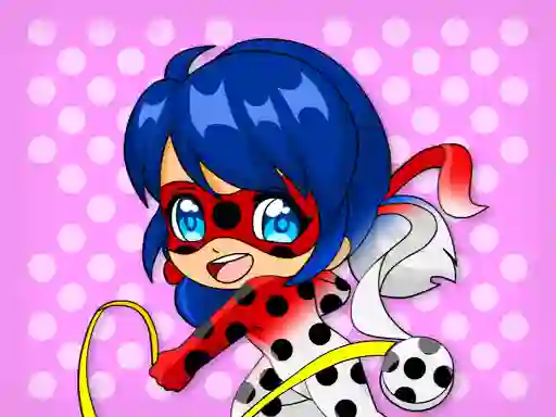 Hra Chibi Dottedgirl Coloring Book online