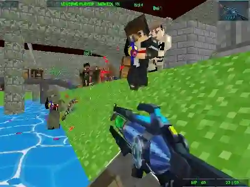 Hra GunGame Paintball Wars online