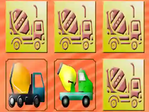 Hra Mixer Trucks Memory online