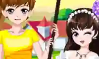 Hra Romantic Spring Couple online