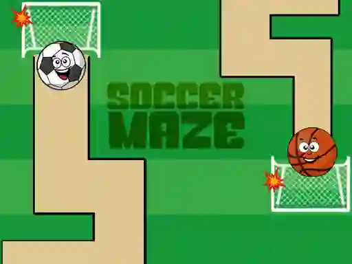 Hra Soccer Maze online